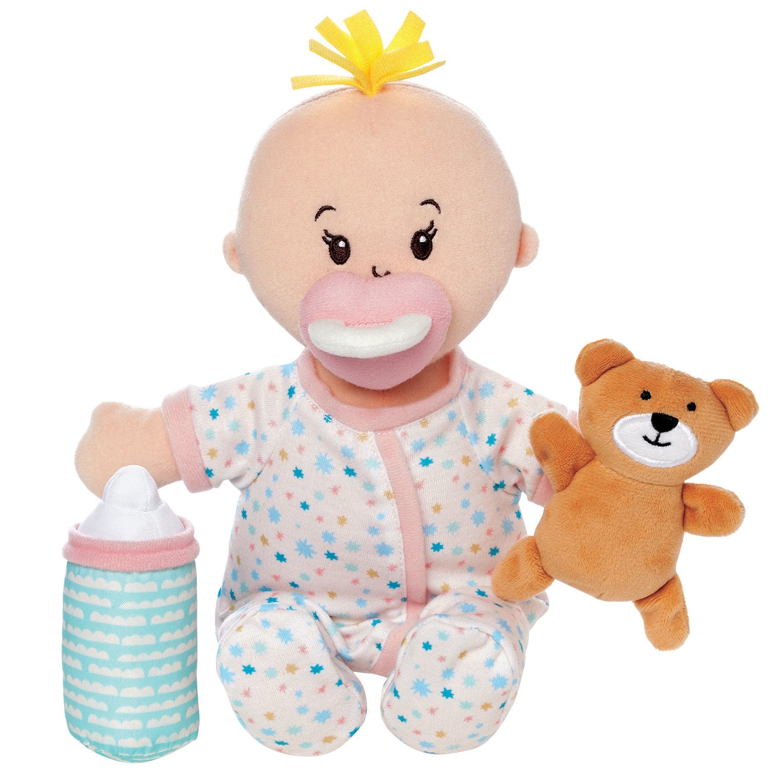 Love, Stella Sleepy Time Set Peach Doll with Blonde Tuft