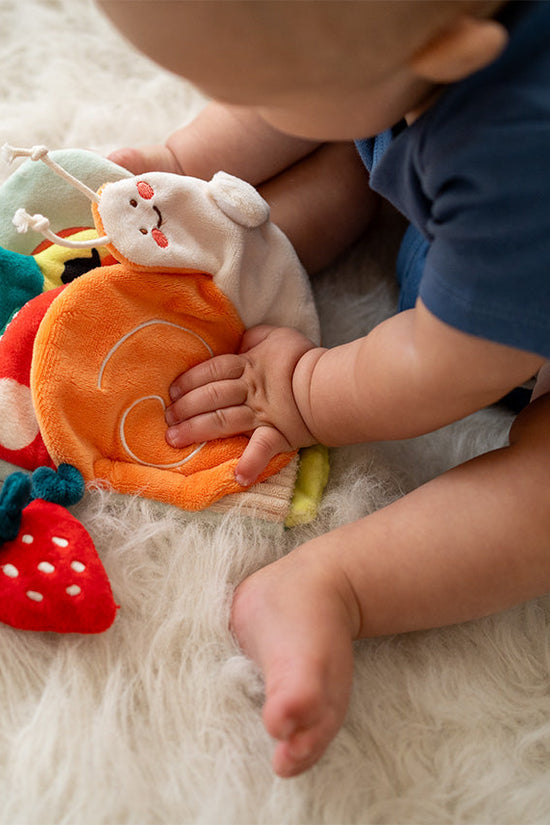 Silly Snail Sensory Book